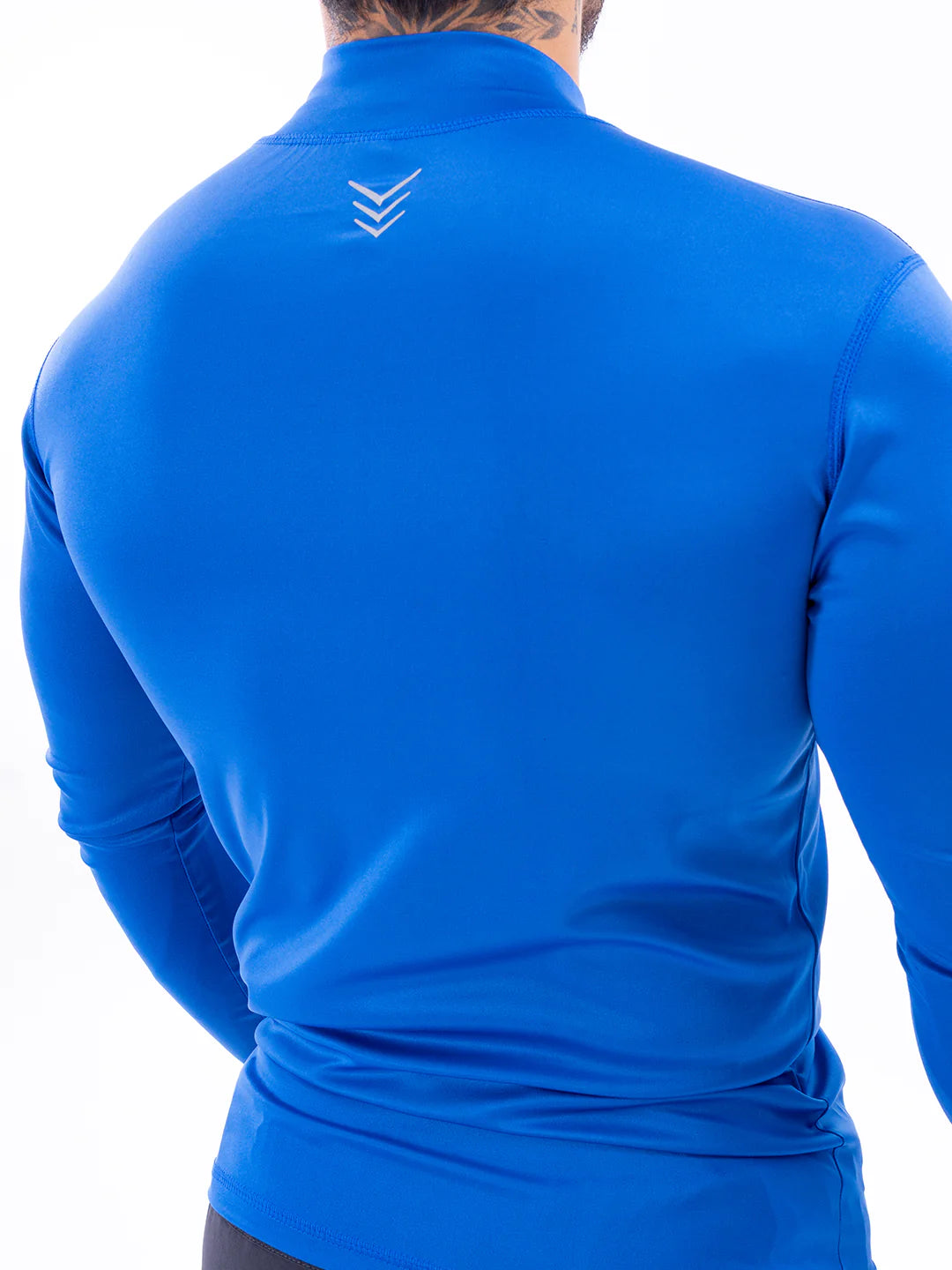 BUZO MANGA LARGA PARA RUNNING DE HOMBRE - AZUL REY