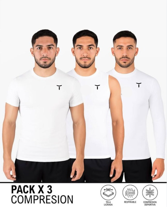 PACK X3 DROP COMPRESIÓN